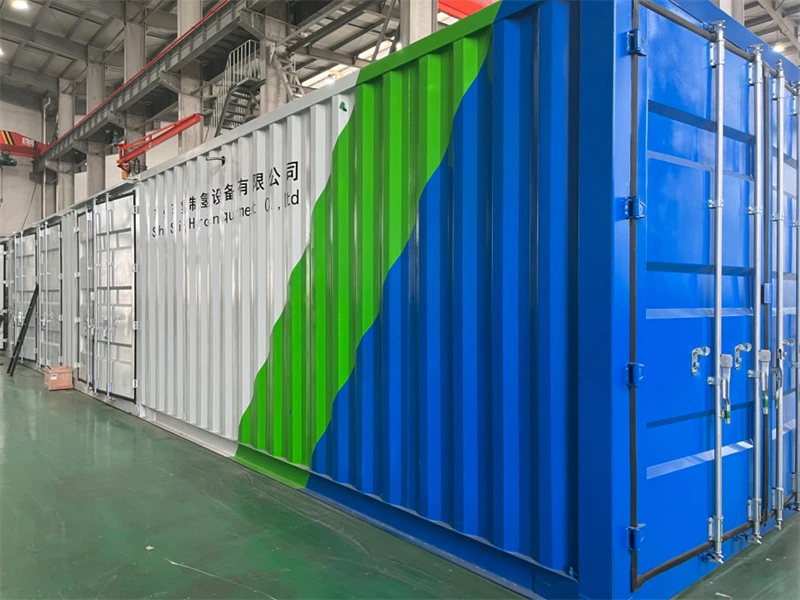 Produksi Hidrogen Hijau dalam Kontainer